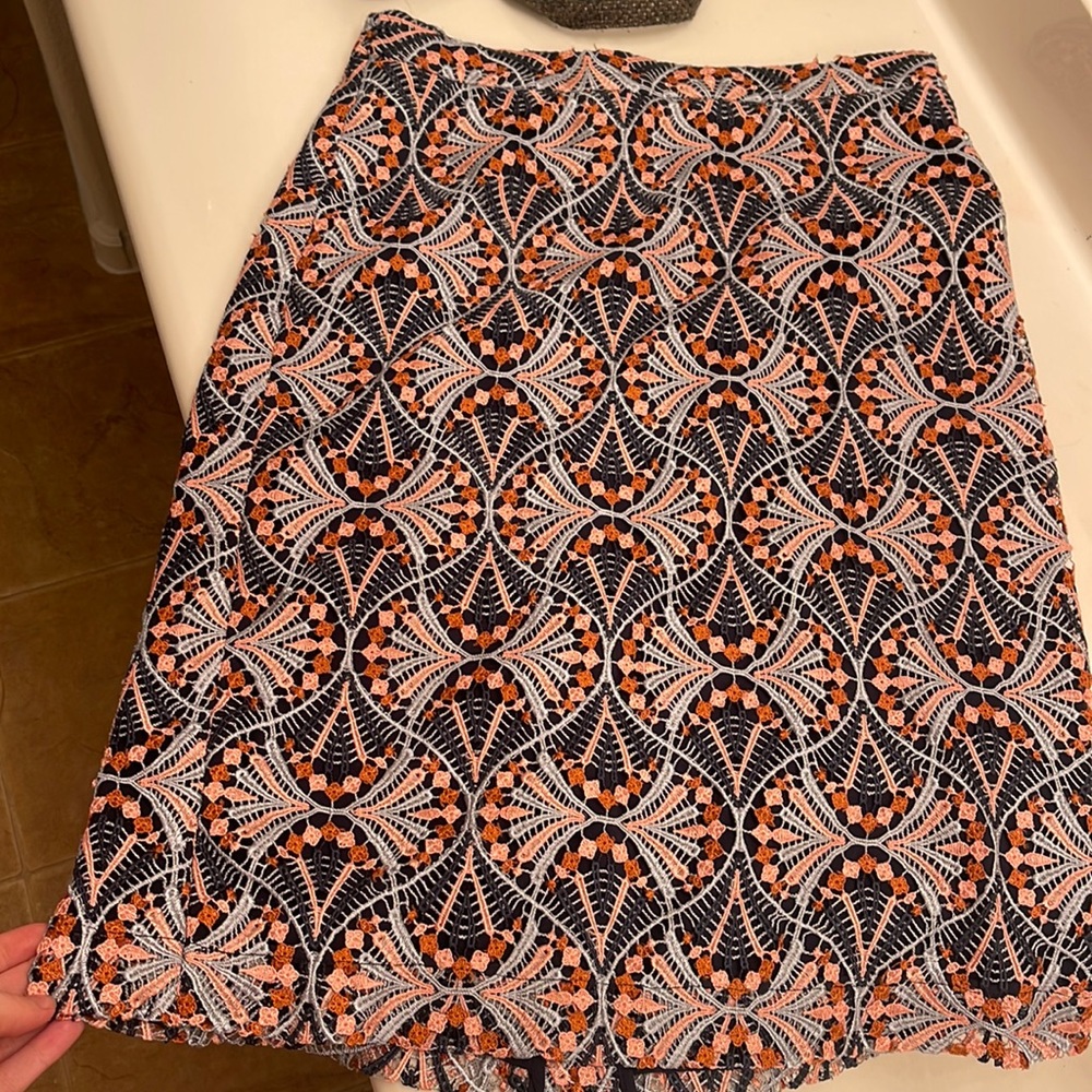 Anthropologie knee length skirt